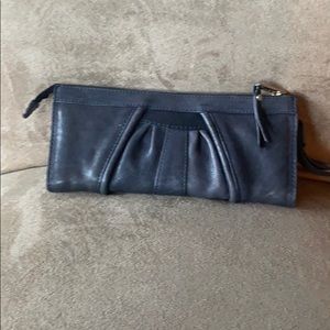 Junior Drake wristlet purplish blue